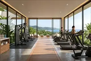 Gymnasium at Shree Yagna Hiranandani Eleva Goa